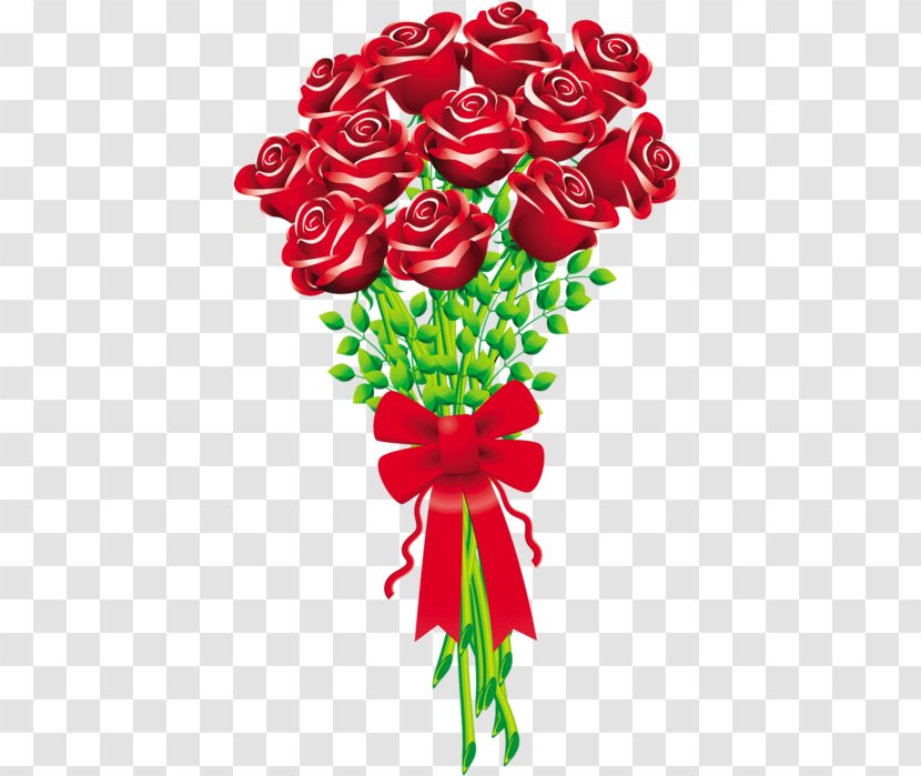 Flower Bouquet Clip Art Rose Cut Flowers Transparent PNG