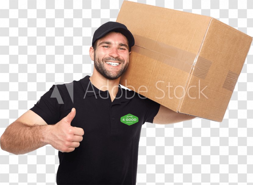 Delivery Man Courier Package Cargo - Facial Hair - Business Transparent PNG