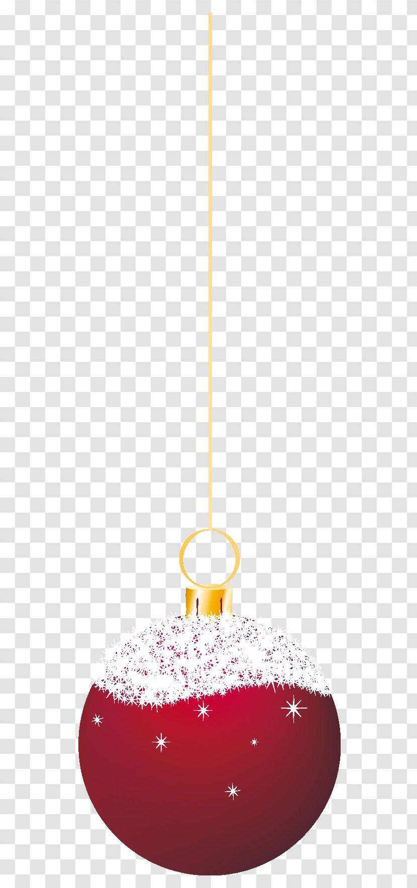 Cup - Drinkware - Transparent Snowy Christmas Ball Red Ornament Clipart Transparent PNG