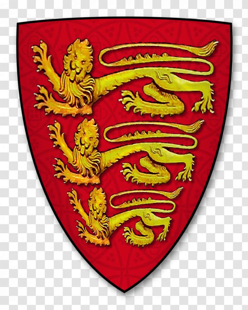 Royal Arms Of England Coat Roll Shield - Edward I Transparent PNG
