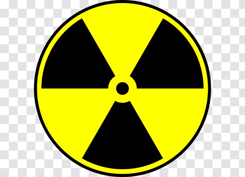Hazard Symbol Toxicity Radioactive Decay Clip Art - Area - Nuclear Transparent PNG