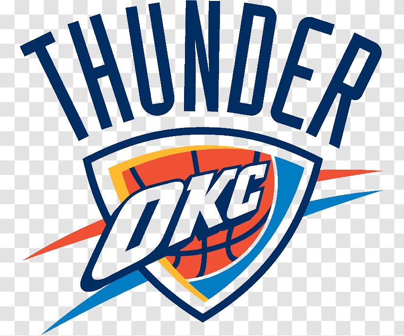 Oklahoma City Thunder Logo NBA Denver Nuggets Basketball - Text - Nba Transparent PNG
