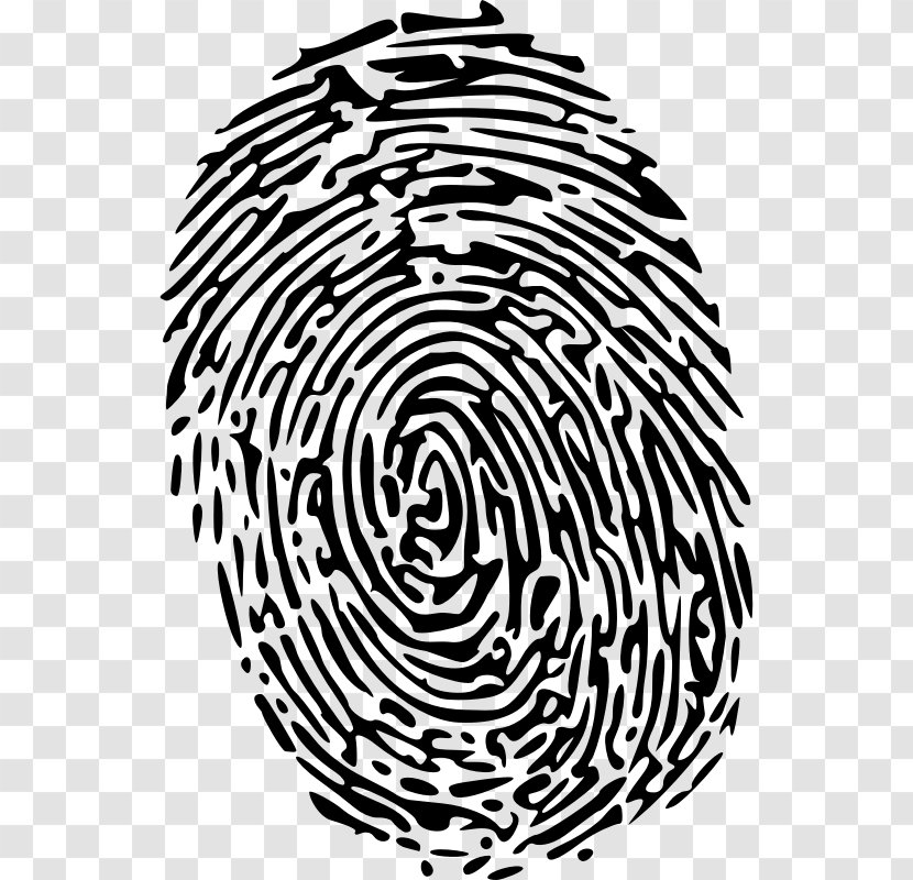 Clip Art - Plant - Fingerprint Transparent PNG