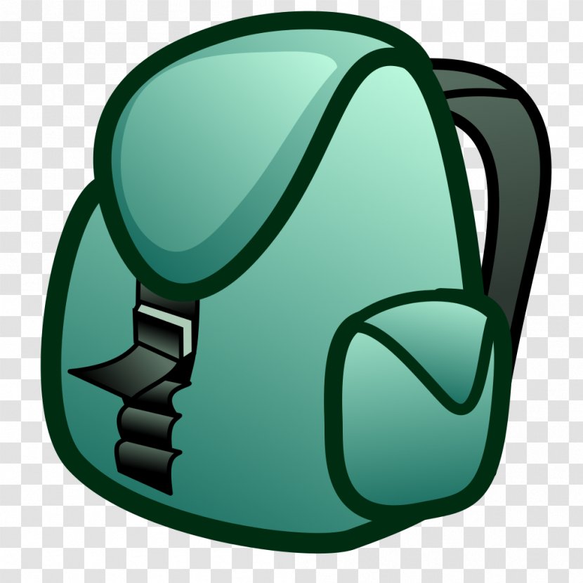 Backpack Bag - Aqua Transparent PNG