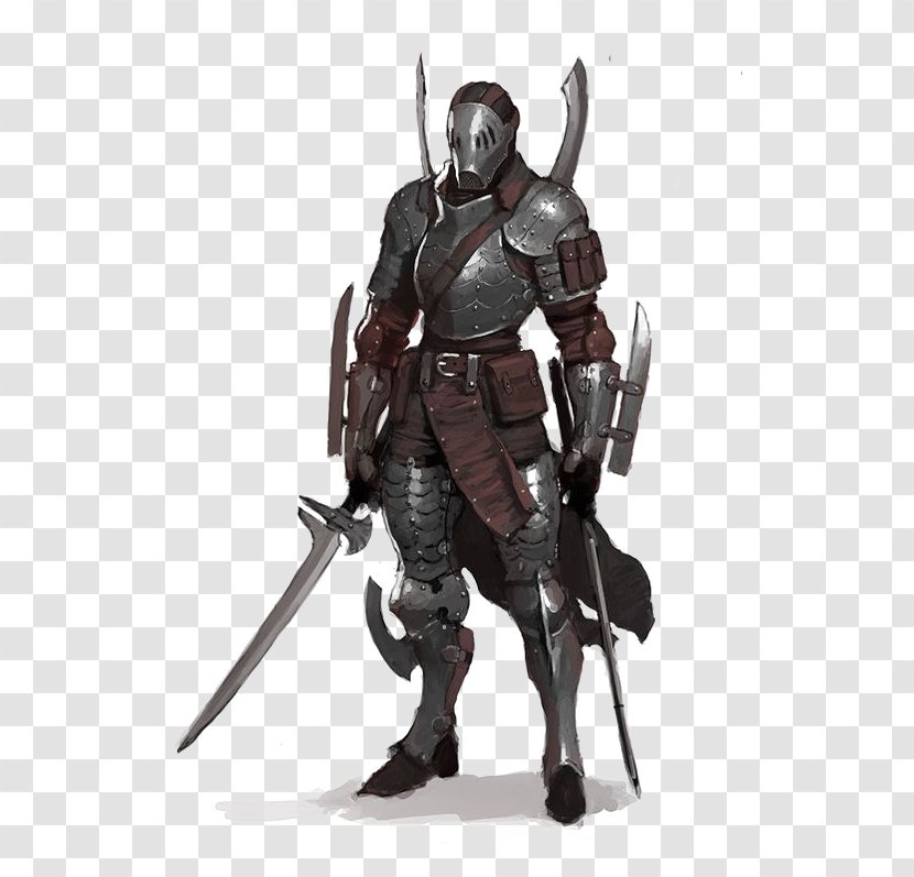 Knight Warrior Concept Art Character - Deviantart Transparent PNG
