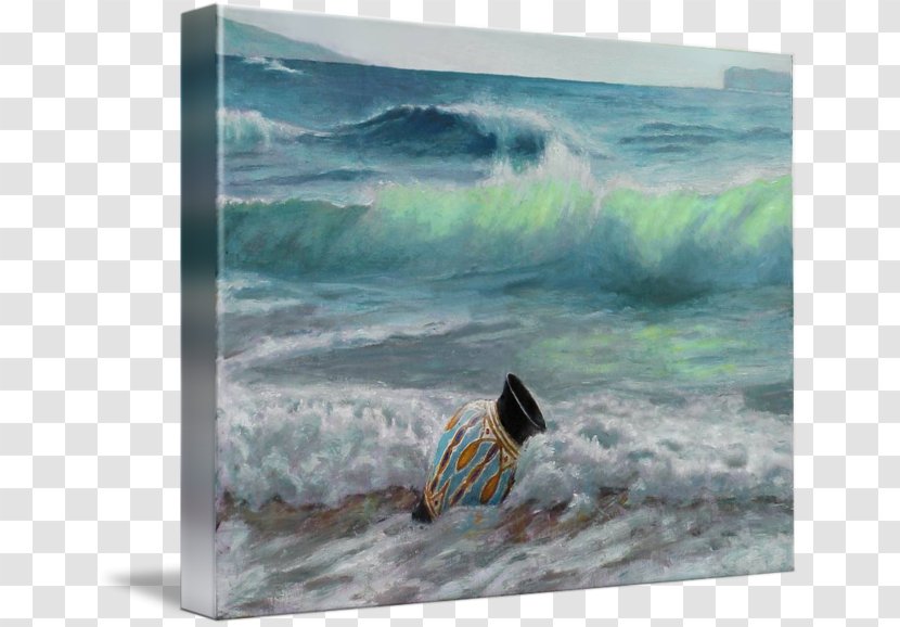 Surfboard Shore Ocean Painting Wind Wave Transparent PNG