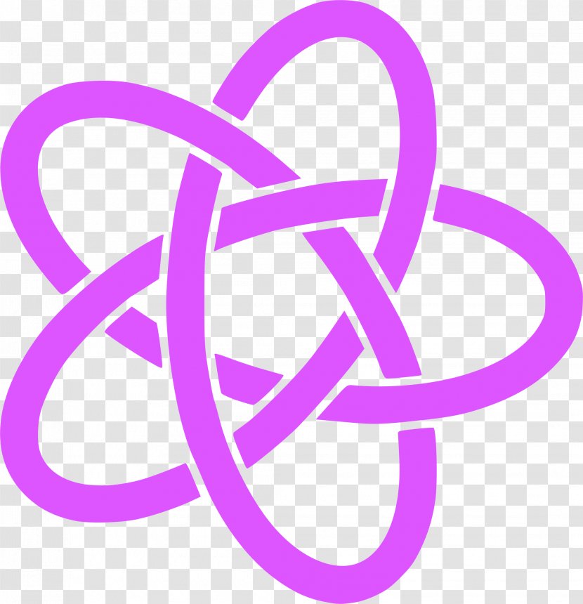 Celtic Knot Symbol Celts Clip Art - Magenta Transparent PNG