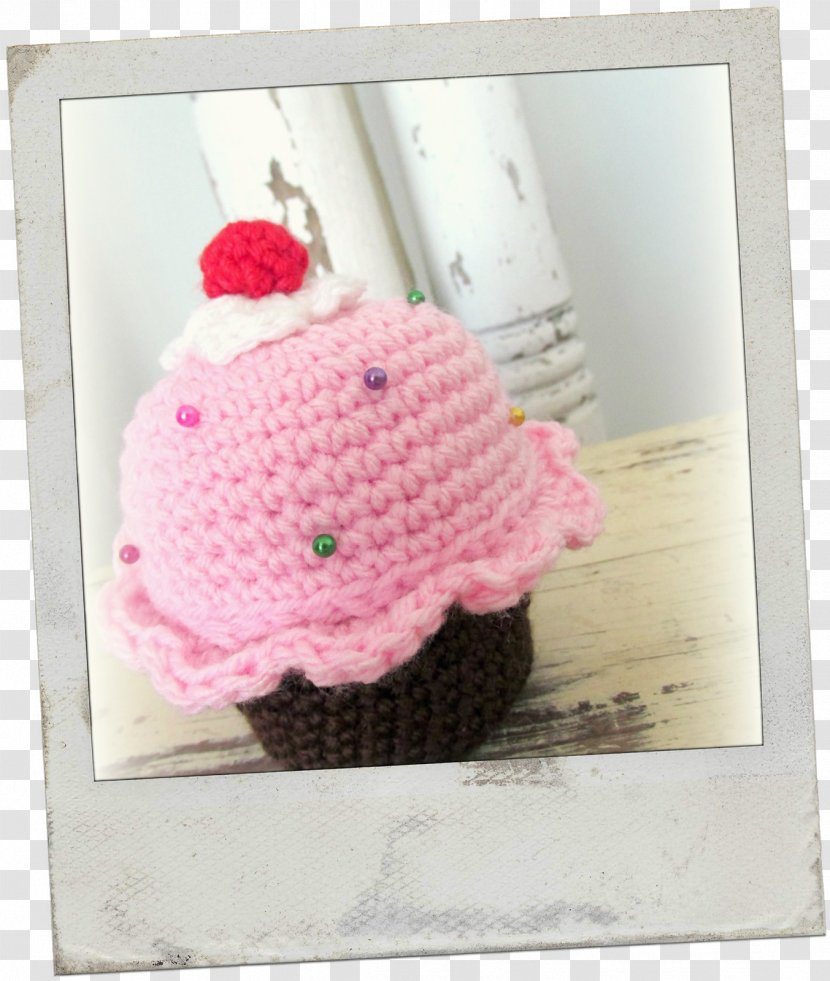 Crochet Amigurumi Pincushion Pattern - Cupcake - Pin Transparent PNG