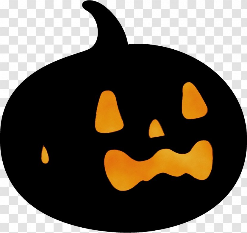 Orange - Mouth Jackolantern Transparent PNG