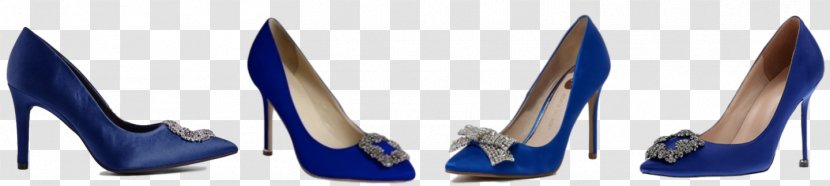 Court Shoe Carrie Bradshaw Suede - Wedding - Cobalt Blue Transparent PNG