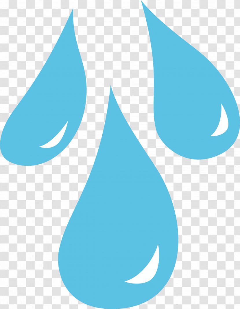 Drop Splash Water Clip Art - Turquoise - Tear Transparent Image Transparent PNG