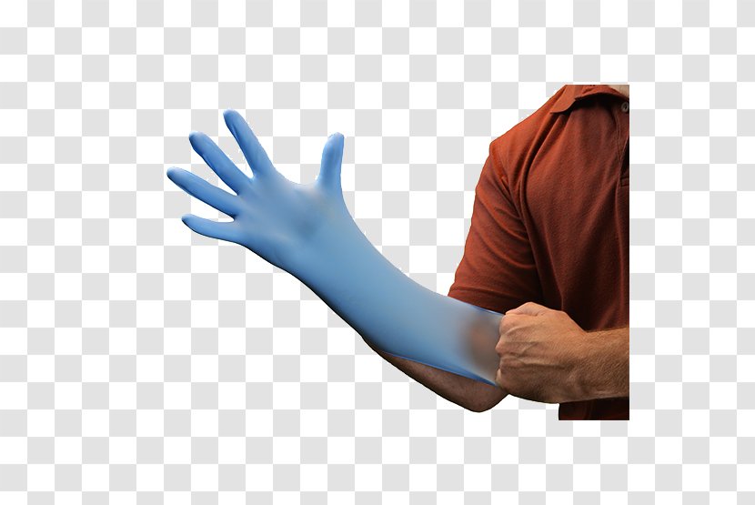 Medical Glove Latex Allergy Nitrile Rubber - Chloroprene - Safety Transparent PNG