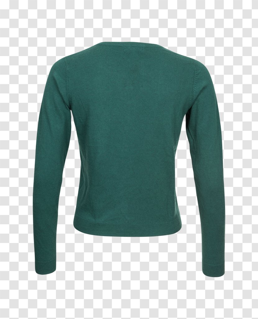 Sleeve Shoulder Turquoise - Sweater Transparent PNG