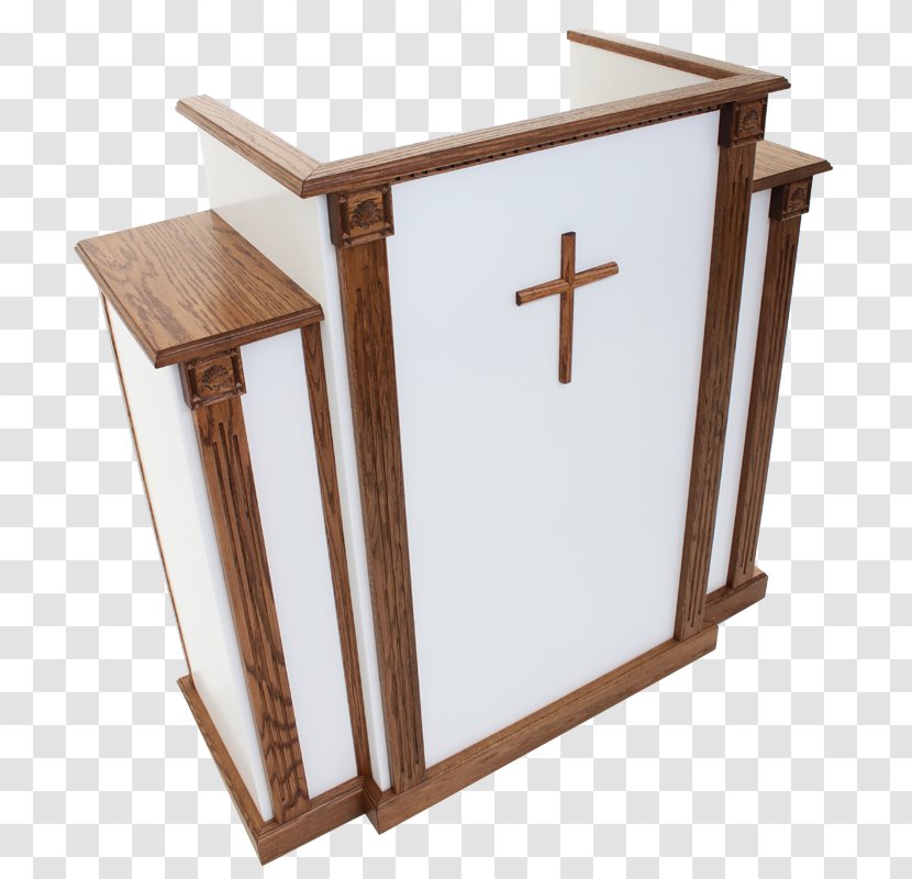 Pulpit Christian Church Kerkmeubilair Table - Podium Transparent PNG