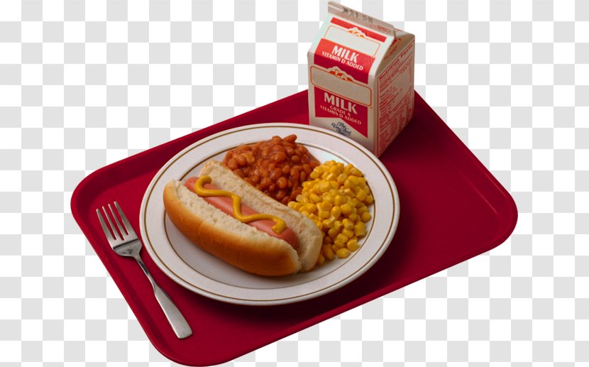 Hot Dog Baked Beans Full Breakfast Hamburger - Meal Transparent PNG