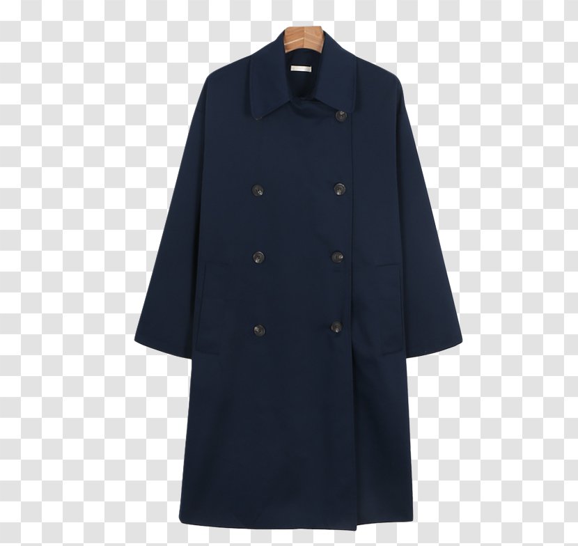 Sleeve Shirt Overcoat Jacket - Trench Coat Transparent PNG