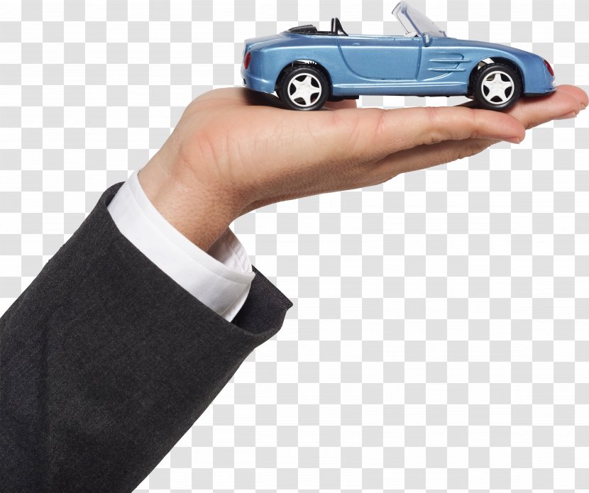 Car In Hand, Auto On Hand Image - Arm - Product Transparent PNG