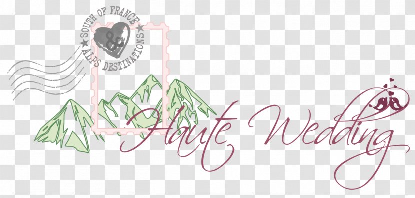 Chamonix Wedding Planner French Alps Logo - Artwork - Bannerwedding Transparent PNG