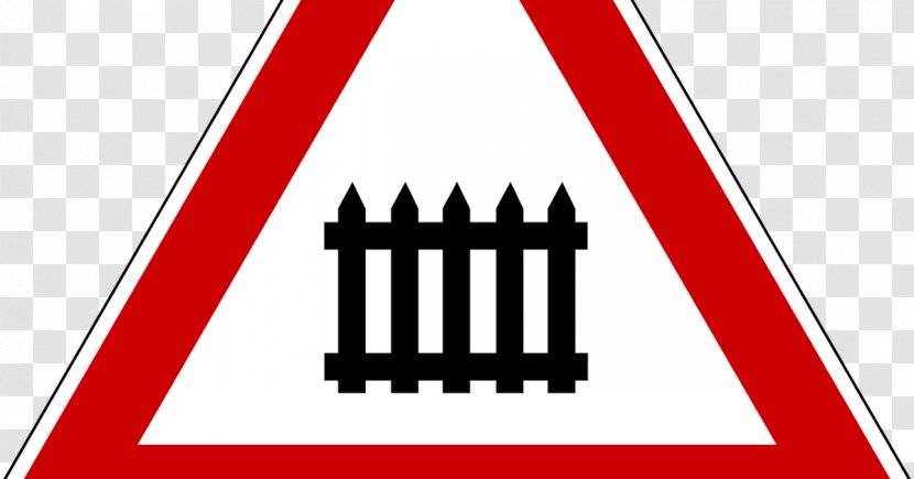 Germany Level Crossing Traffic Sign Boom Barrier Straßenverkehrs-Ordnung - Symmetry - Brand Transparent PNG