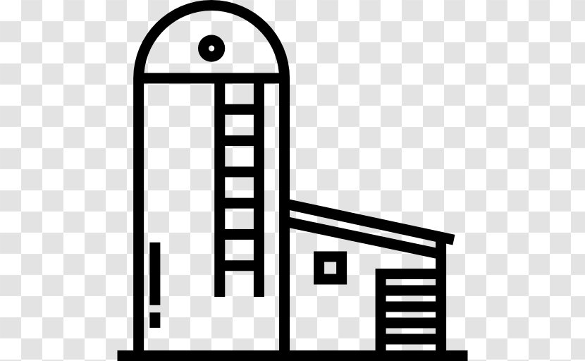 Agriculture Silo Clip Art - Facade - Ladder Transparent PNG