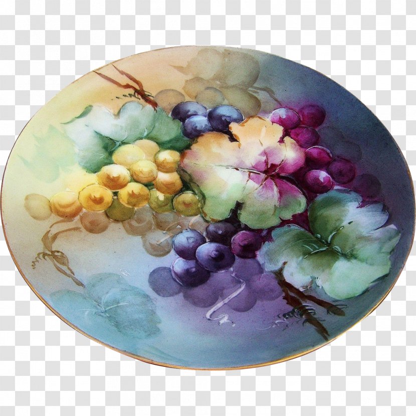 Grape Still Life - Platter Transparent PNG