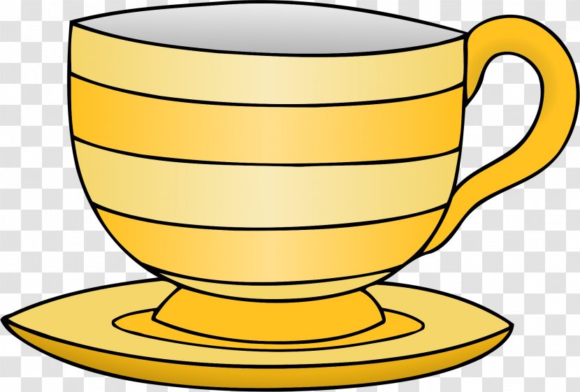 Tableware Teacup Clip Art - Coffee - Tea Cup Transparent PNG