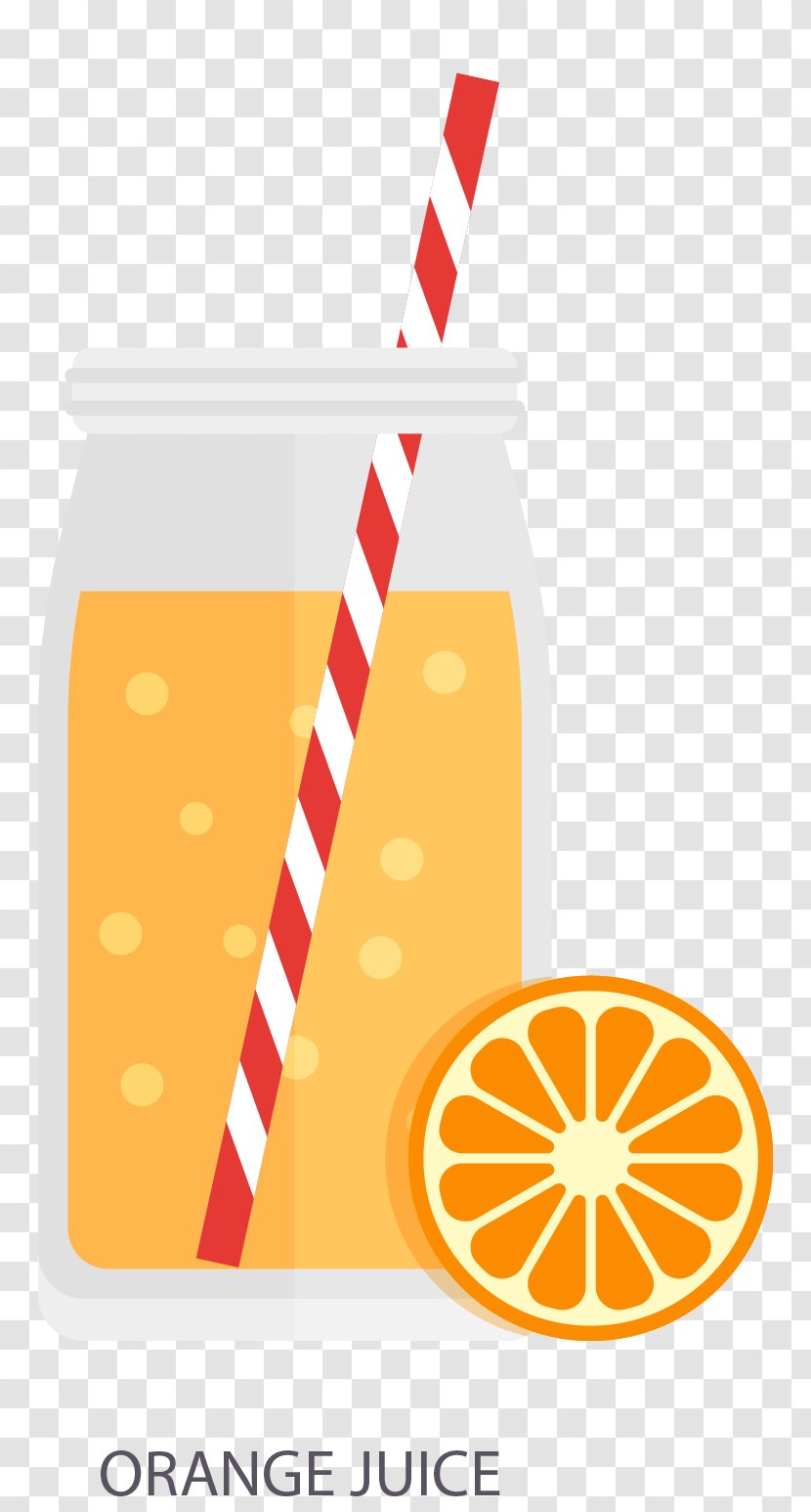 Orange Juice Tea Milk Drink - Freshly Squeezed Decoration Transparent PNG