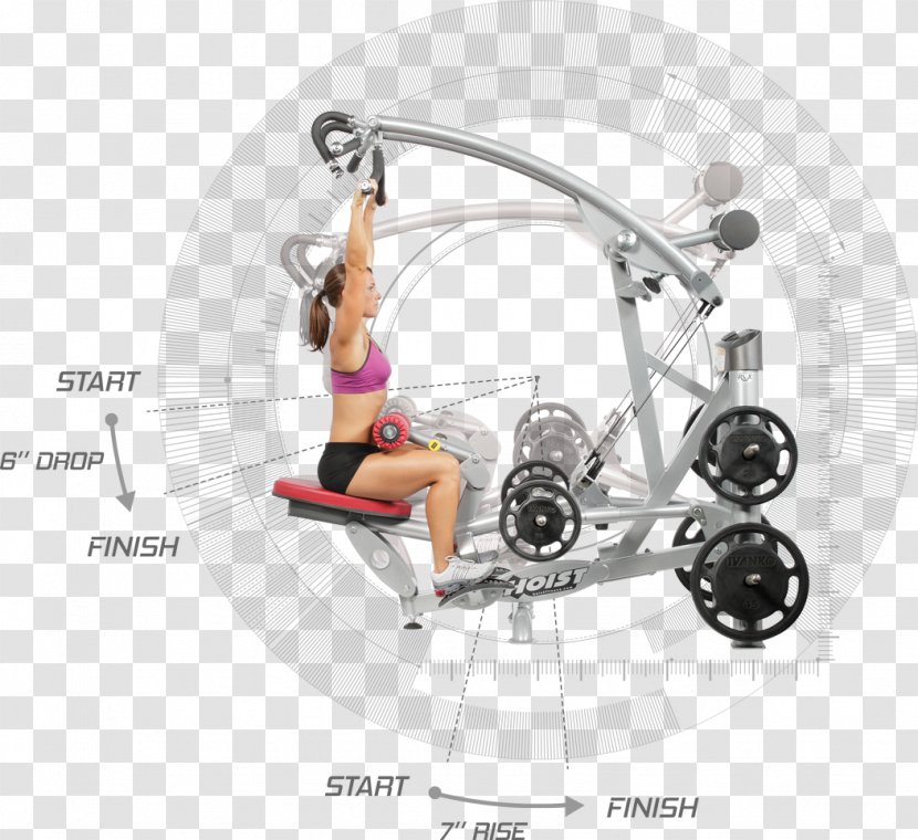 Exercise Machine Pulley Weight Training - Hoisting Transparent PNG