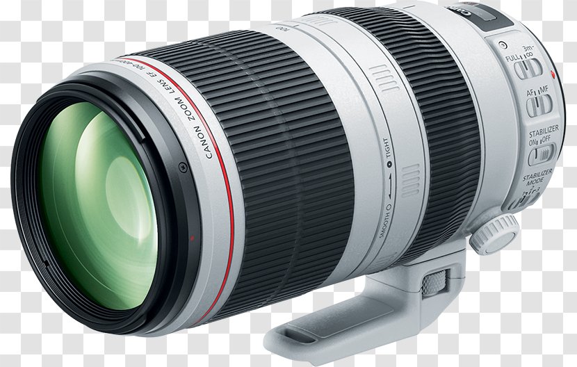 Canon EF Lens Mount 100–400mm Ultrasonic Motor Image Stabilization - Camera Transparent PNG
