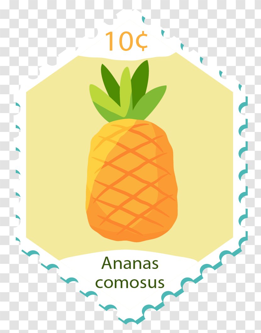 Pineapple Vector Graphics Image Design - Vegetable - About Stamp Transparent PNG