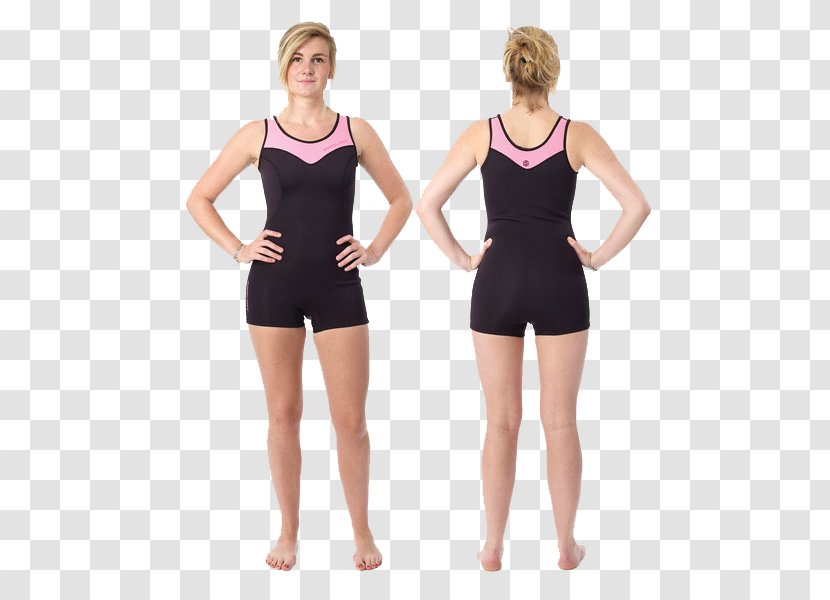 Bodysuits & Unitards Swimsuit Sleeveless Shirt Shorts - Flower Transparent PNG