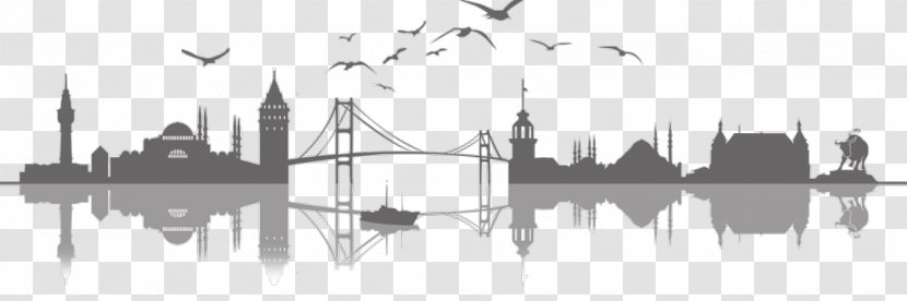 City Skyline Silhouette - Istanbul Transparent PNG