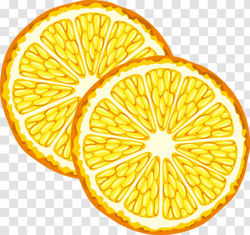Orange Juice Fruit - Lemon Vector Decoration Transparent PNG