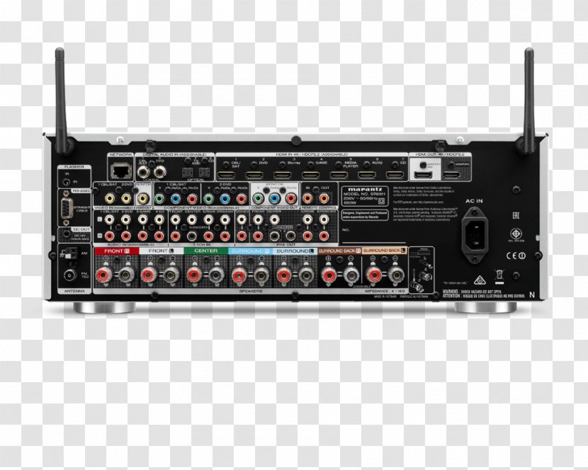 Marantz SR5011 AV Receiver Audio Dolby Atmos - Sr5011 Transparent PNG