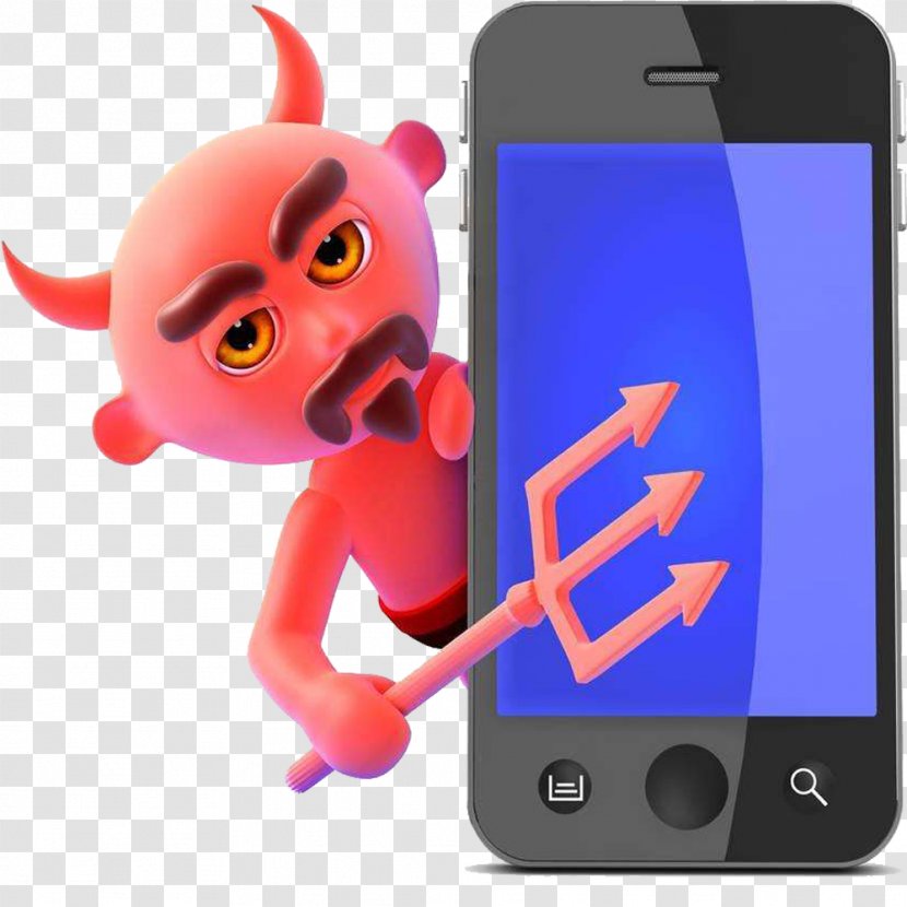 Satan Devil Demon - Heart - And Mobile Transparent PNG