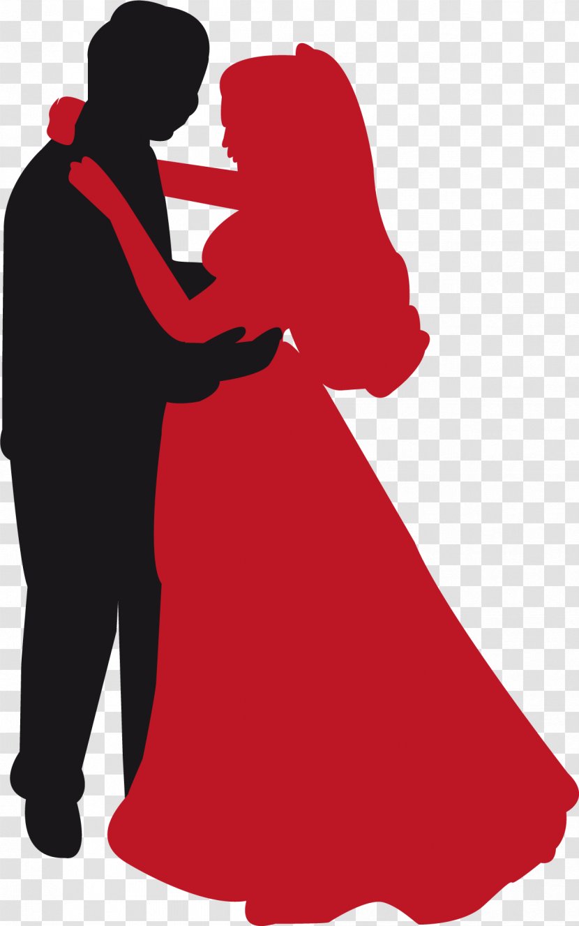 Couple Dance Clip Art - Shoulder Transparent PNG