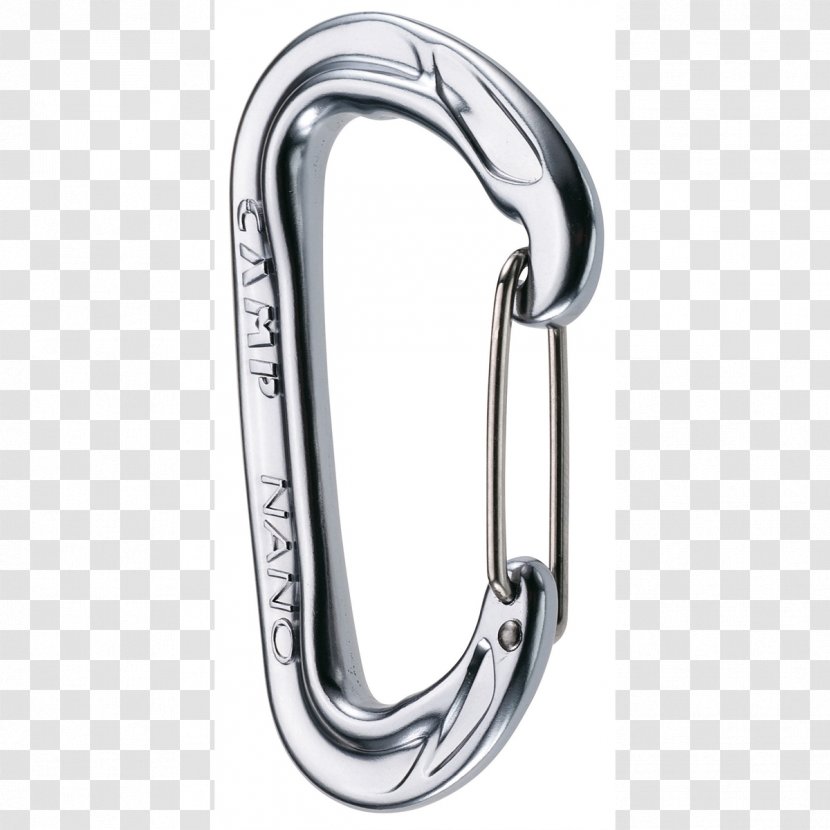 Carabiner CAMP United States Yellow - Sports Equipment Transparent PNG
