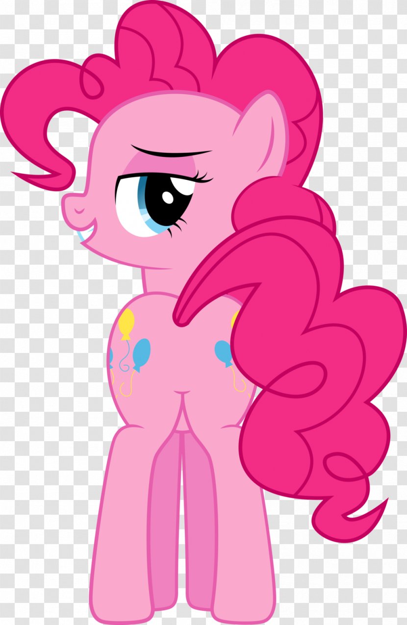 Pinkie Pie Rarity Twilight Sparkle Rainbow Dash Fluttershy - Heart Transparent PNG