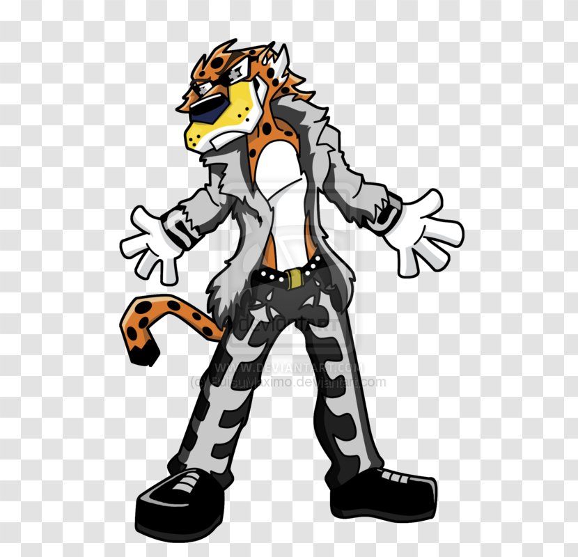 Cheetos Chester Cheetah Mascot Transparent PNG