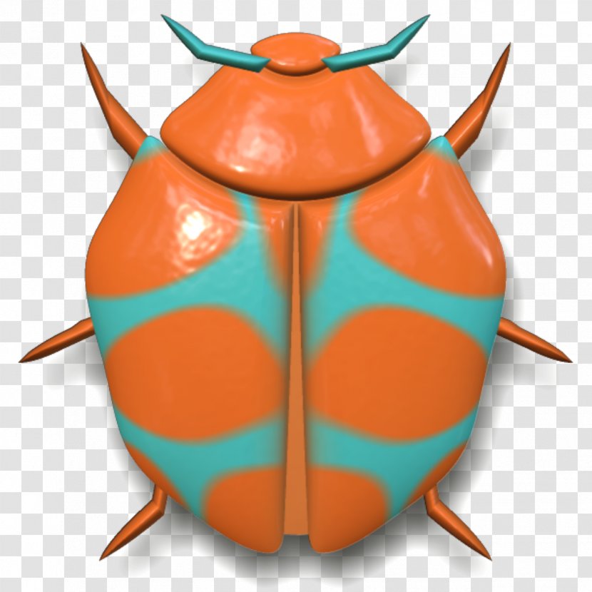 Beetle Yellow Orange Transparent PNG