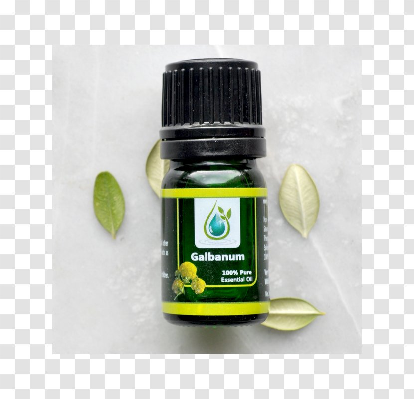 Essential Oil Galbanum Liquid Plant - Flavor - Jade Bottle Transparent PNG