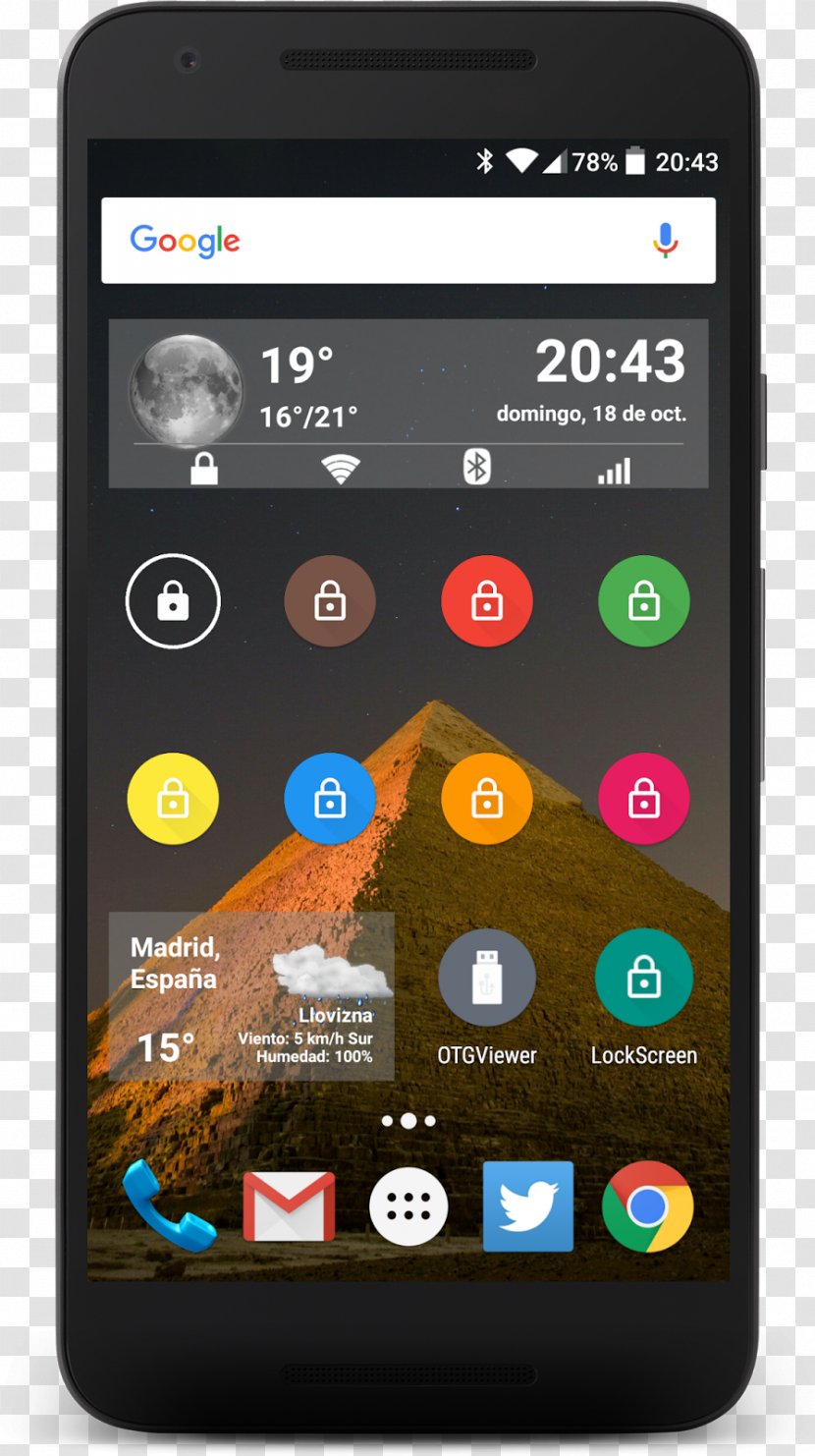 OnePlus One HTC X Moto G4 Dual 16GB 4G LTE Black (E1003) Unlocked - Smartphone - App Design Material Transparent PNG