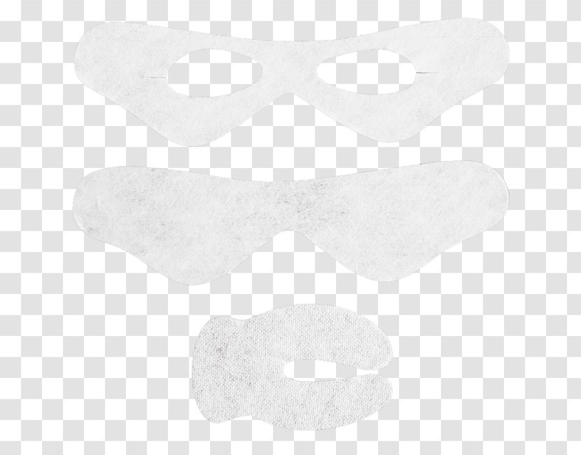 Black And White Pattern - Eye Mask Transparent PNG