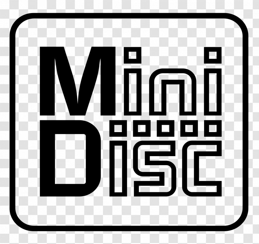 MiniDisc Compact Disc Logo - Text - Sony Transparent PNG