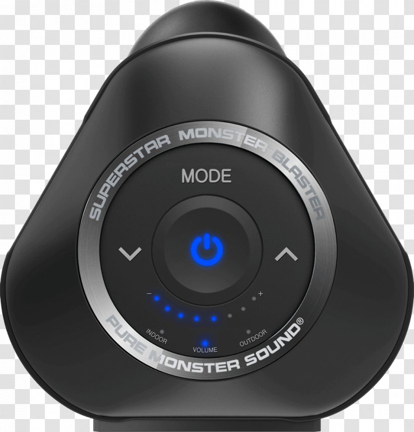 Loudspeaker Boombox Audio Monster SuperStar Blaster Wireless Speaker - Webcam - Bluetooth Transparent PNG