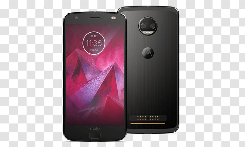 Moto Z2 Play Z X Motorola - Telephony - Force Edition 64GBSuper Black (AT&T) With InstallmentSmartphone Transparent PNG