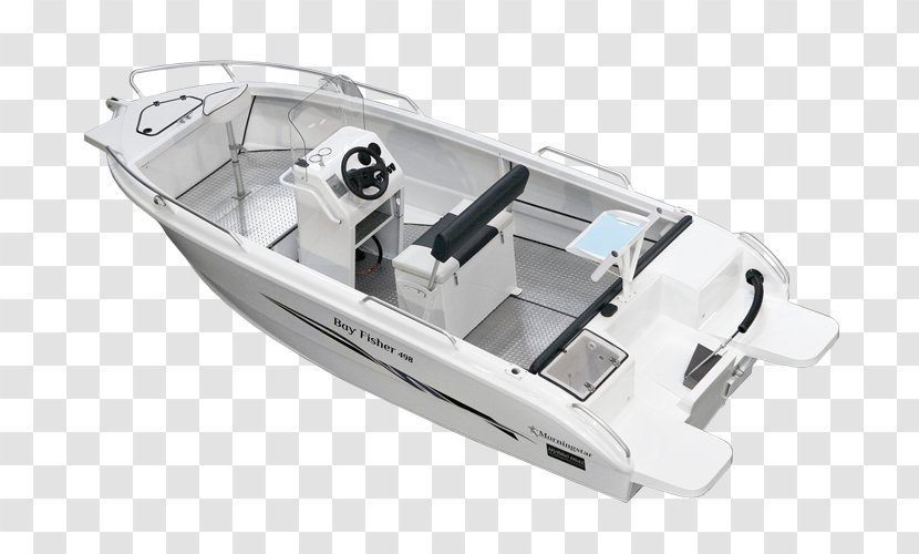 Yacht Center Console Boat Fishing Vessel - Outboard Motor Transparent PNG