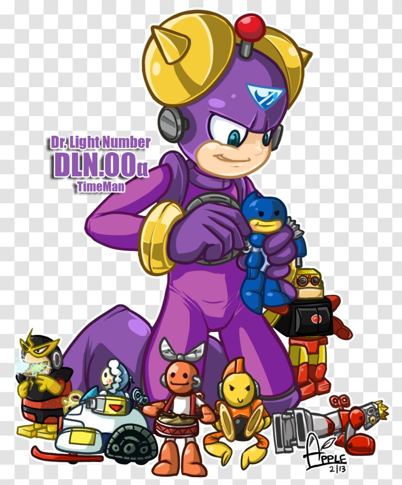 Mega Man Powered Up 4 Art Robot Master - Purple - Megaman Clown Transparent PNG