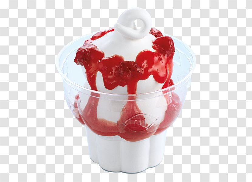 Sundae Frozen Yogurt Ice Cream Chantilly Transparent PNG