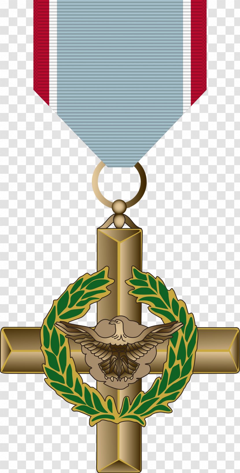 Air Force Cross Military Awards And Decorations United States Distinguished Service - Medal Transparent PNG